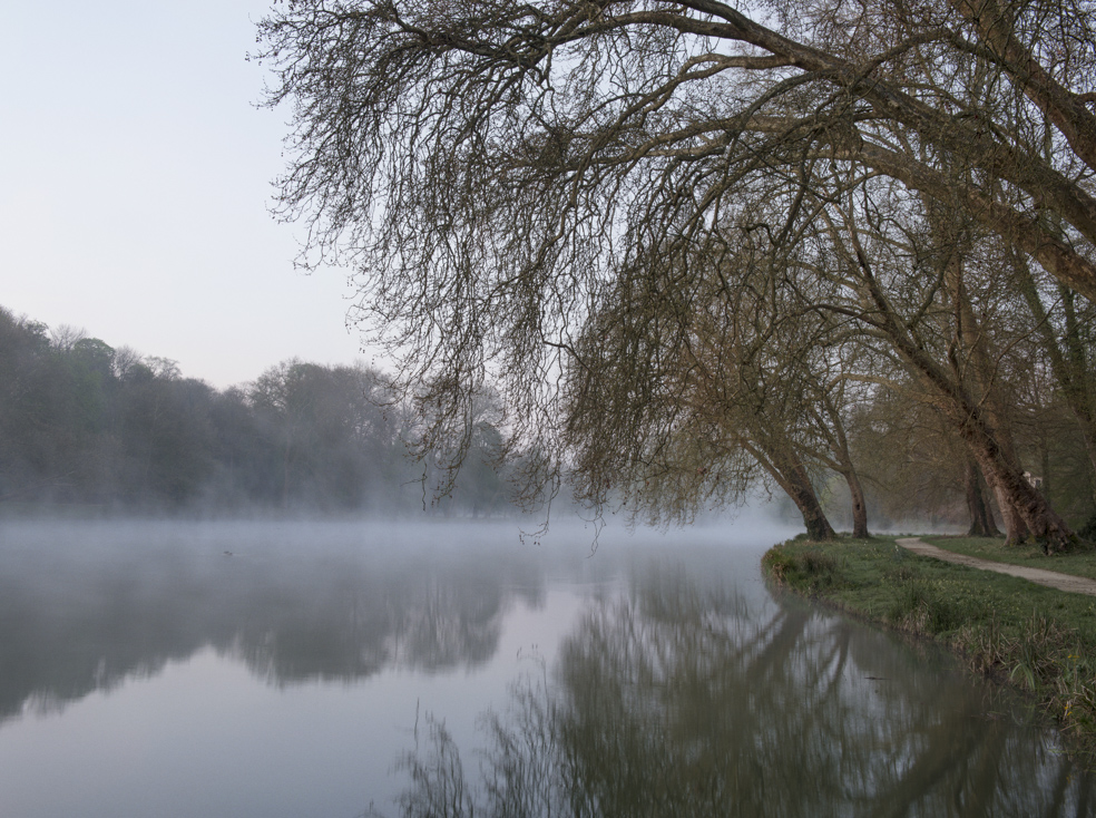 Parc Jean-Jacques Rousseau. Ermenonville. Avril 2014