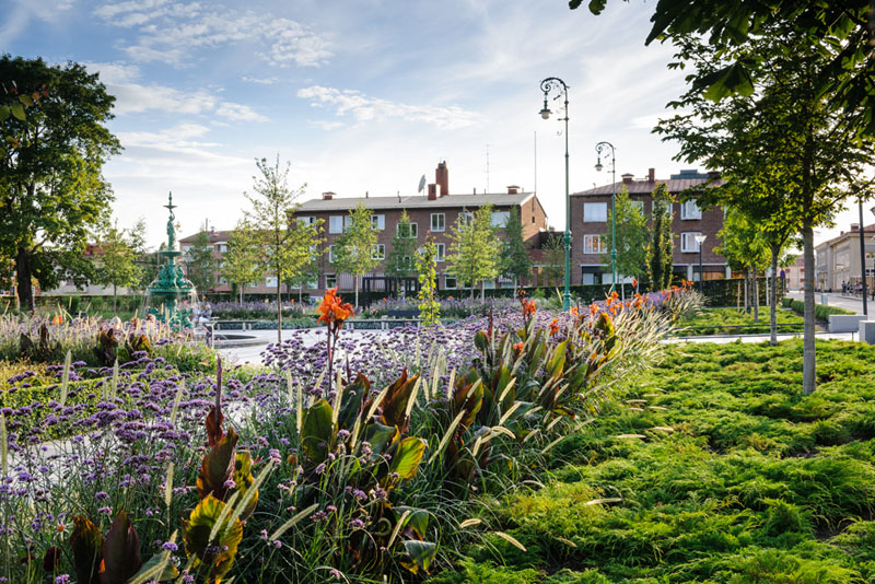 Skelleftea Park, Sweden - Designed by Ulf Nordfjell (30th July 2016)