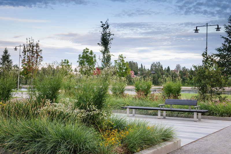 Skelleftea Park, Sweden - Designed by Ulf Nordfjell (30th July 2016)