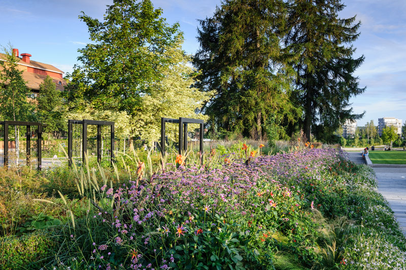 Skelleftea Park, Sweden - Designed by Ulf Nordfjell (30th July 2016)