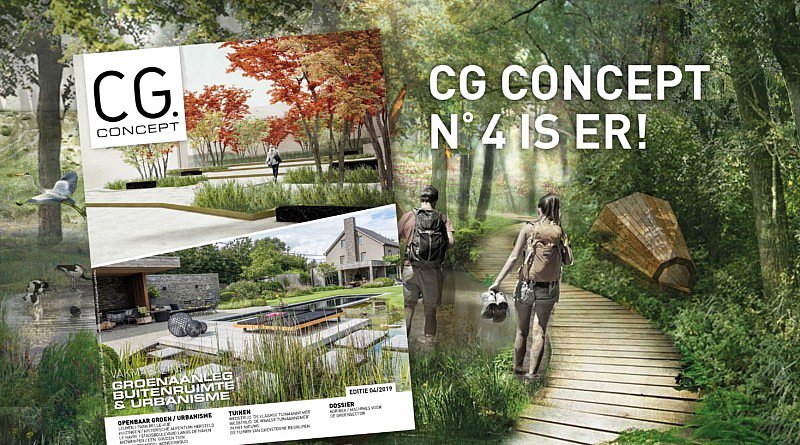 CG Concept vakmagazine groenaanleg buitenruimte urbanisme editie 4 2019 www.cgconcept.be