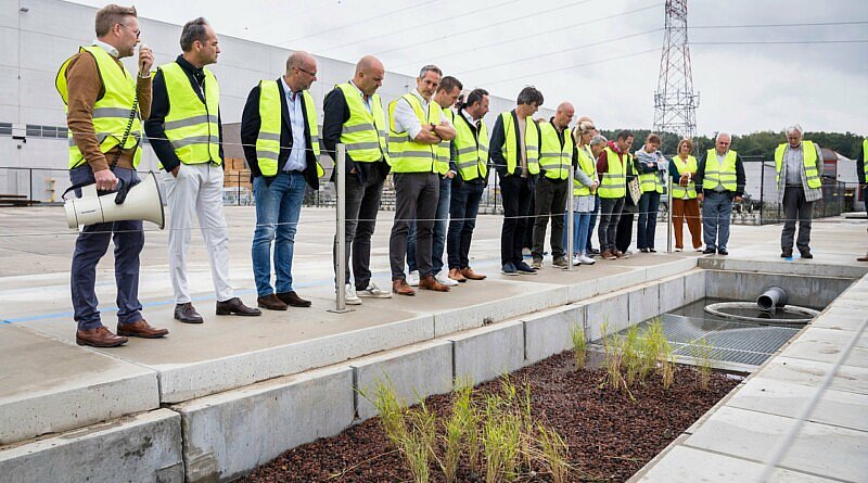 B-RAIN Eurodal belevingszone Grobbendonk Beton De Bonte Tree Builders Aquafix water groen verharding CG Concept Jaarboek 2020