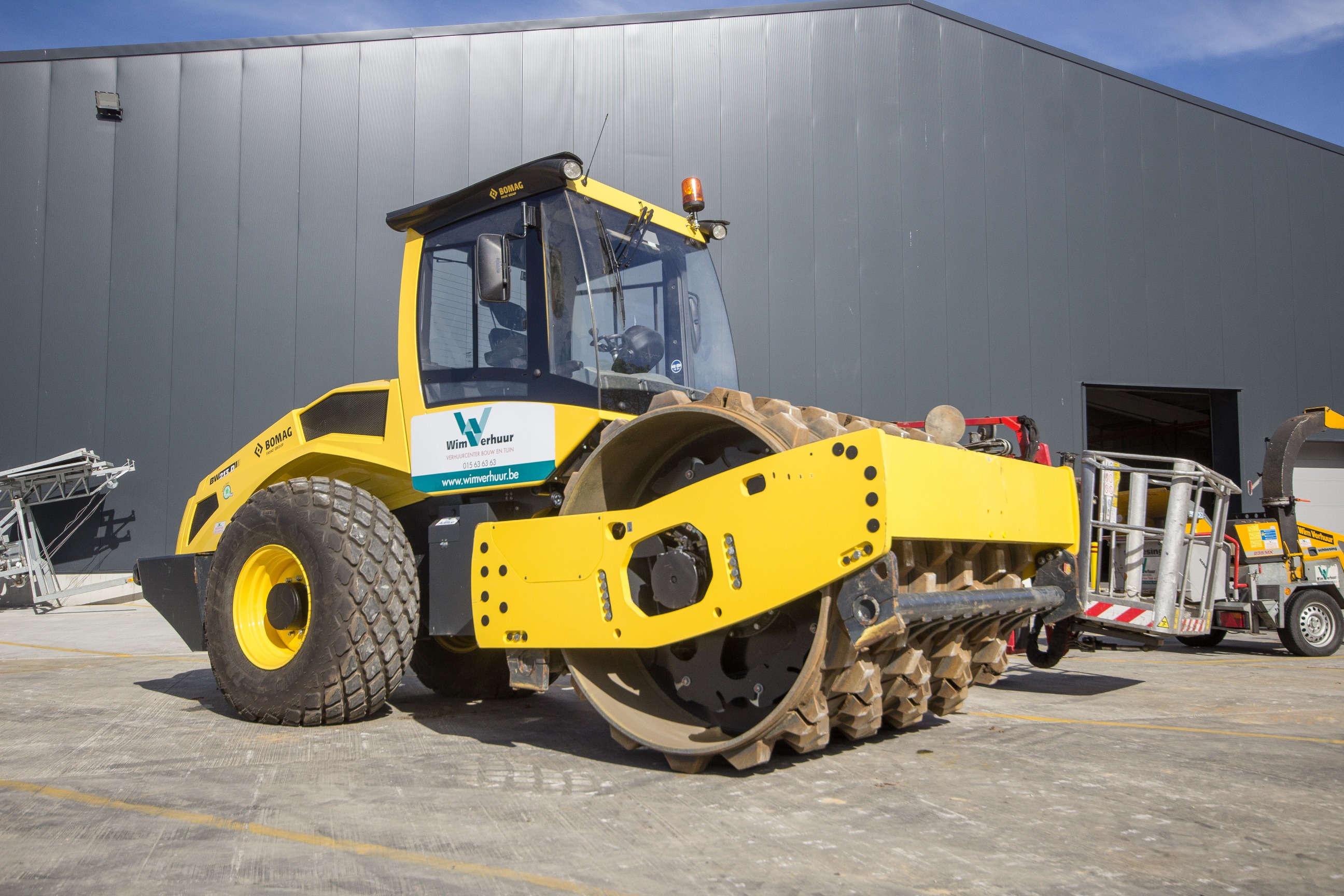 Wim Verhuur machines tuinen verhuurcentrum machinepark CG Concept Jaarboek 2020