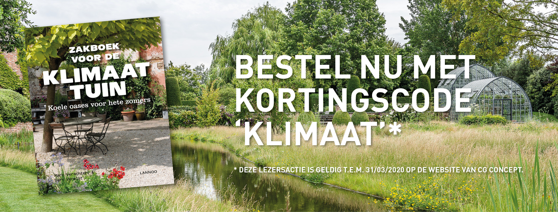 Zakboek voor de klimaattuin klimaatvriendelijke tuin klimaatbewust klimaatverandering klimaatopwarming planten tuinen bomen struiken bloemen regenval droogte hitte Marc Verachtert Bart Verelst tuin aanpassen groenprofessionals tips tuinaanleggers tuinaannemers tuinarchitecten korting bestellen gratis verzending nieuw boek bookshop boekenshop CG Concept magazine