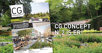 NIEUW cg concept editie 2 2020 herfst september oktober november groensector vakmagazine vakblad groenaanleg buitenruimte urbanisme tuinaanlegger tuinarchitecten landschaparchitecten tuinaannemers tuinontwepers openbaar groen stedelijke diensten machines technieken materialen