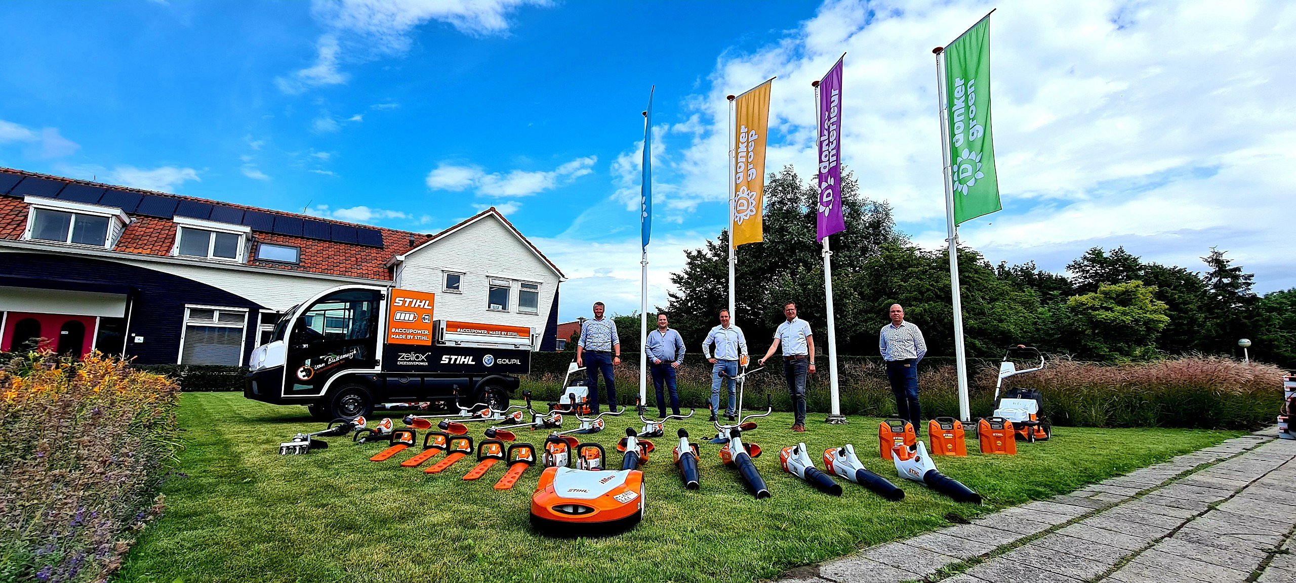 Donker Groep Stihl Total Care Pro duurzaamheid ecologie onderhoud machines machinesgebruikers groensector professionals groenvoorziening groen in de stad steden openbare ruimte urbanisme tuinaanleggers tuinarchitecten tuinontwerpers leasing partnerschap maaigarnituur knipgarnituur snijgarnituur business partner magazine vakmagazine cg concept