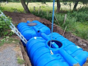 CG Concept: infiltratiekratten van DS Plastics voor een stijging van het grondwaterpeil.