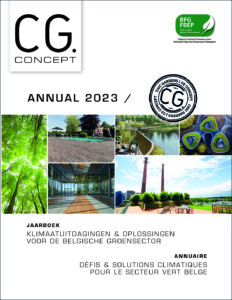 CG CONCEPT ANNUAL 2023 JAARBOEK KLIMAATUITDAGINGEN KLIMAATOPLOSSINGEN BELGISCHE GROENSECTOR