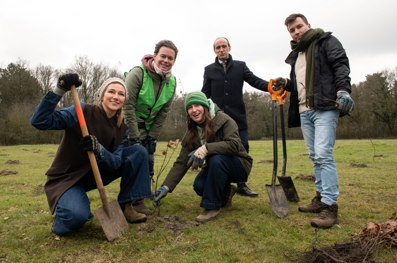 Forest in One Day: nieuw bos in Genk