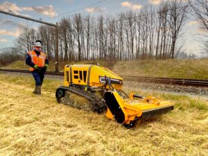 Nieuw machine voor de groensector: McConnel Robocut T500