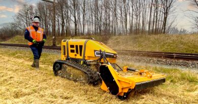 Nieuw machine voor de groensector: McConnel Robocut T500