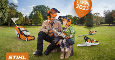 Stihl testdag op 1 april 2023: test zelf je tuinmachines zonder aankoopverplichting.