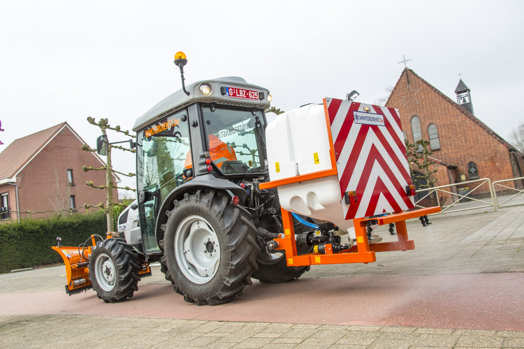 De nieuwste technologie voor ecologische gladheidsbestrijding