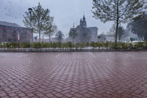 De essentie vandaag is om zoveel mogelijk regenwater te infiltreren en vast te houden op de plek waar het valt.
