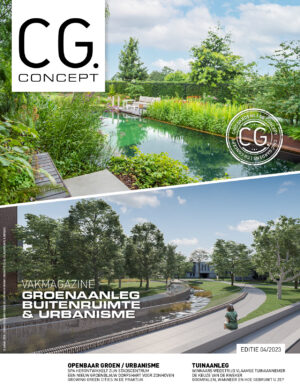 CG Concept editie 4 2023 is er! Het vakmagazine over groenaanleg, buitenruimte en urbanisme.