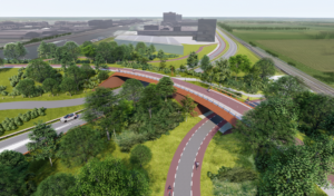 Ecoloog Tijl Essens over nieuwe landschappelijke inrichting van Lochem (Oost-Nederland) door BAM Infra