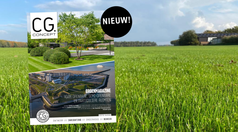 Het nieuwe vakmagazine voor groenprofessionals in België en Nederland is er! CG Concept editie 01/2024, hét groenmagazine voor openbare, semi-openbare en particuliere ruimten.
