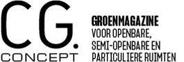 Logo CG Concept. Groenmagazine voor openbare, semi-openbare en particuliere ruimten.