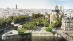 Belgische landschapsarchitect Bas Smets, die nieuwe omgeving Notre-Dame inricht, wint belangrijkste Vlaamse cultuurprijs