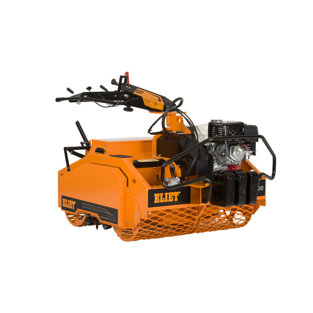 Gazonaanleg en -onderhoud met ELIET - GZC 100 & ELIET - E600 Compactor