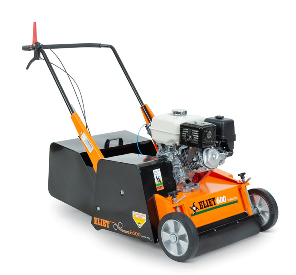 Gazonaanleg en -onderhoud met ELIET - GZC 100 & ELIET - E600 Compactor