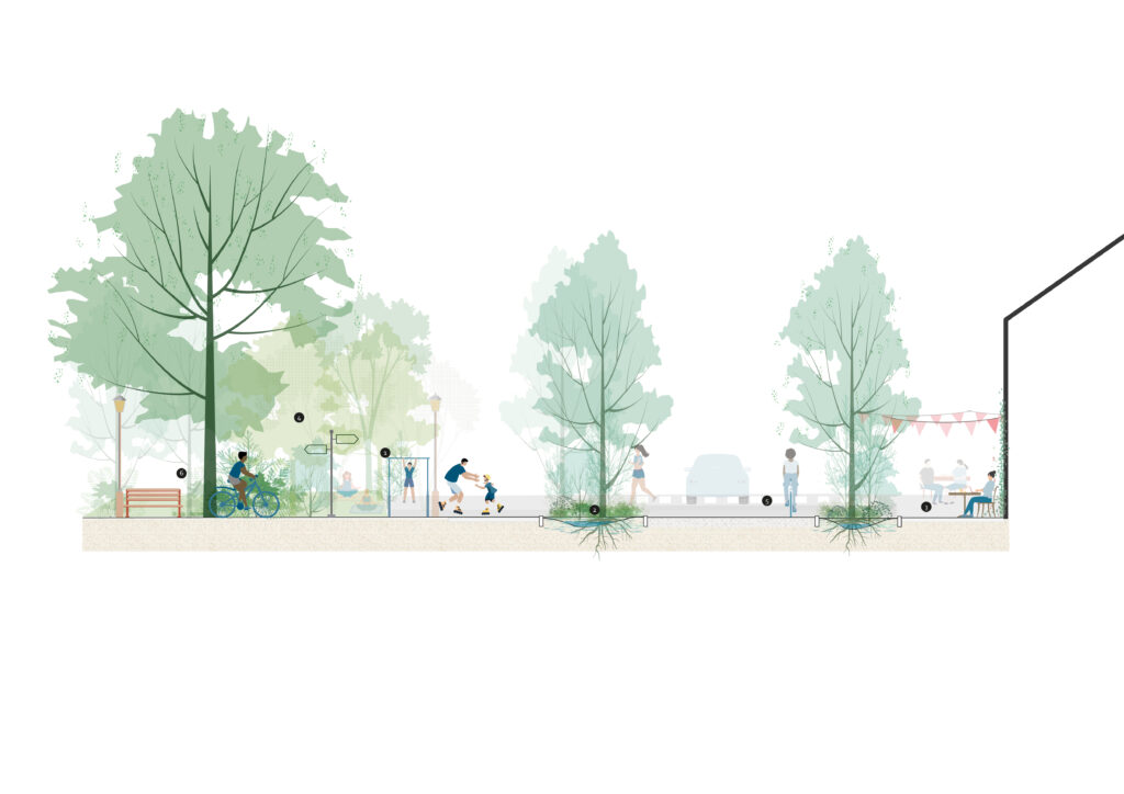 Hoe de 'Groene Route' het patchwork van Roeselare transformeert tot een coherent blauwgroen netwerk