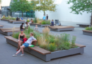 Groene zitoplossing voor publieke ruimten: Solid Mobile Green Isles Rectangular
