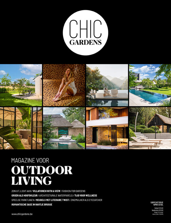 Chic Gardens editie herfst/winter 2025 is uit: ontdek nu inspiratie voor jouw luxe tuin en terras!