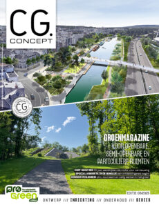 CG Concept editie september-oktober-november 2025: het vakmagazine voor de groensector in de Benelux. Over openbare, semi-openbare en particuliere ruimten.