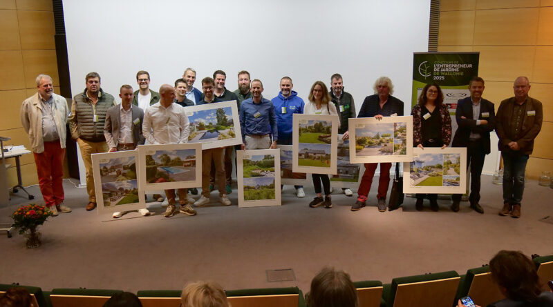 Ontdek de winnaars van de wedstrijd 'De Waalse Tuinaannemer 2025' (concours de l'Entrepreneur de Jardins de Wallonie)