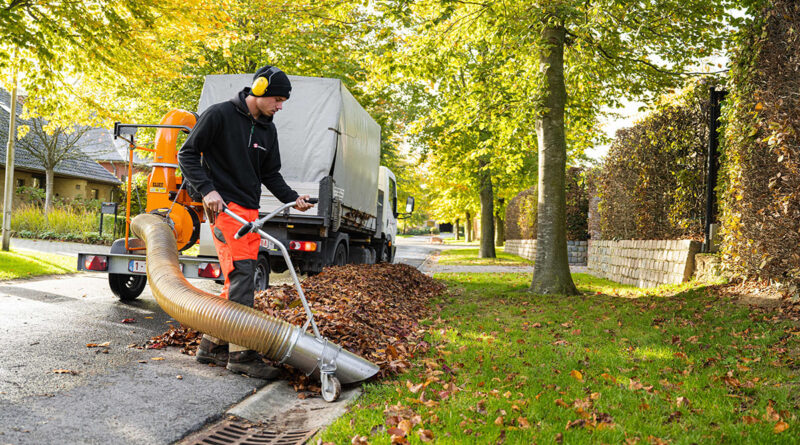 Ruim herfstbladeren snel en efficiënt met de ELIET Truckloader