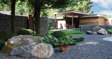De veelzijdigheid van split en grind in tuin- en landschapsprojecten: advies van E.L.S. Garden