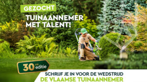 Inspireer duizenden mensen in Vlaanderen met je beste tuinrealisatie en schrijf je gratis in voor de 30e editie van de wedstrijd “De Vlaamse Tuinaannemer”.