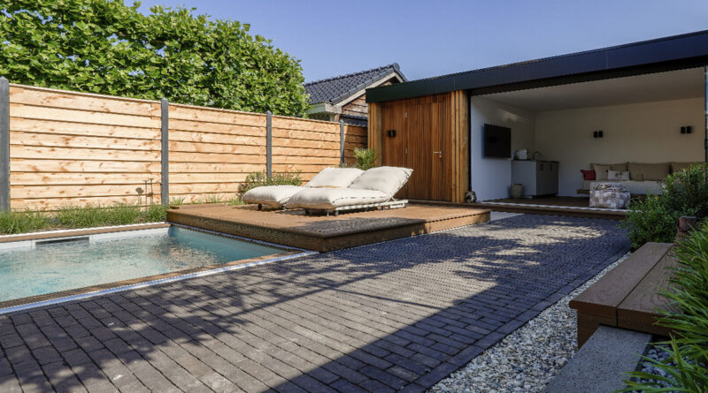 Stel u voor: een strak terras, rondom genieten, gasten ontvangen - en met één elegante beweging schuift het geheel opzij en onthult het heldere water eronder. Dat is de belofte van WaluDeck.